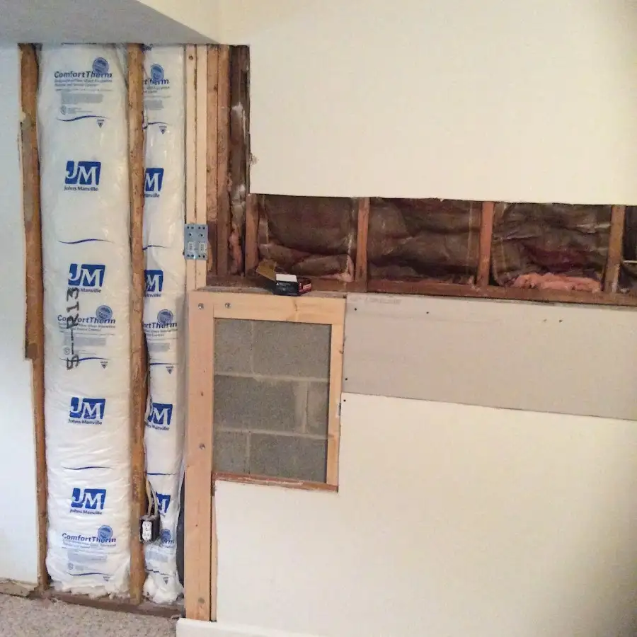 Wall insulation replacement during Odor Removal & Deodorization in Redan